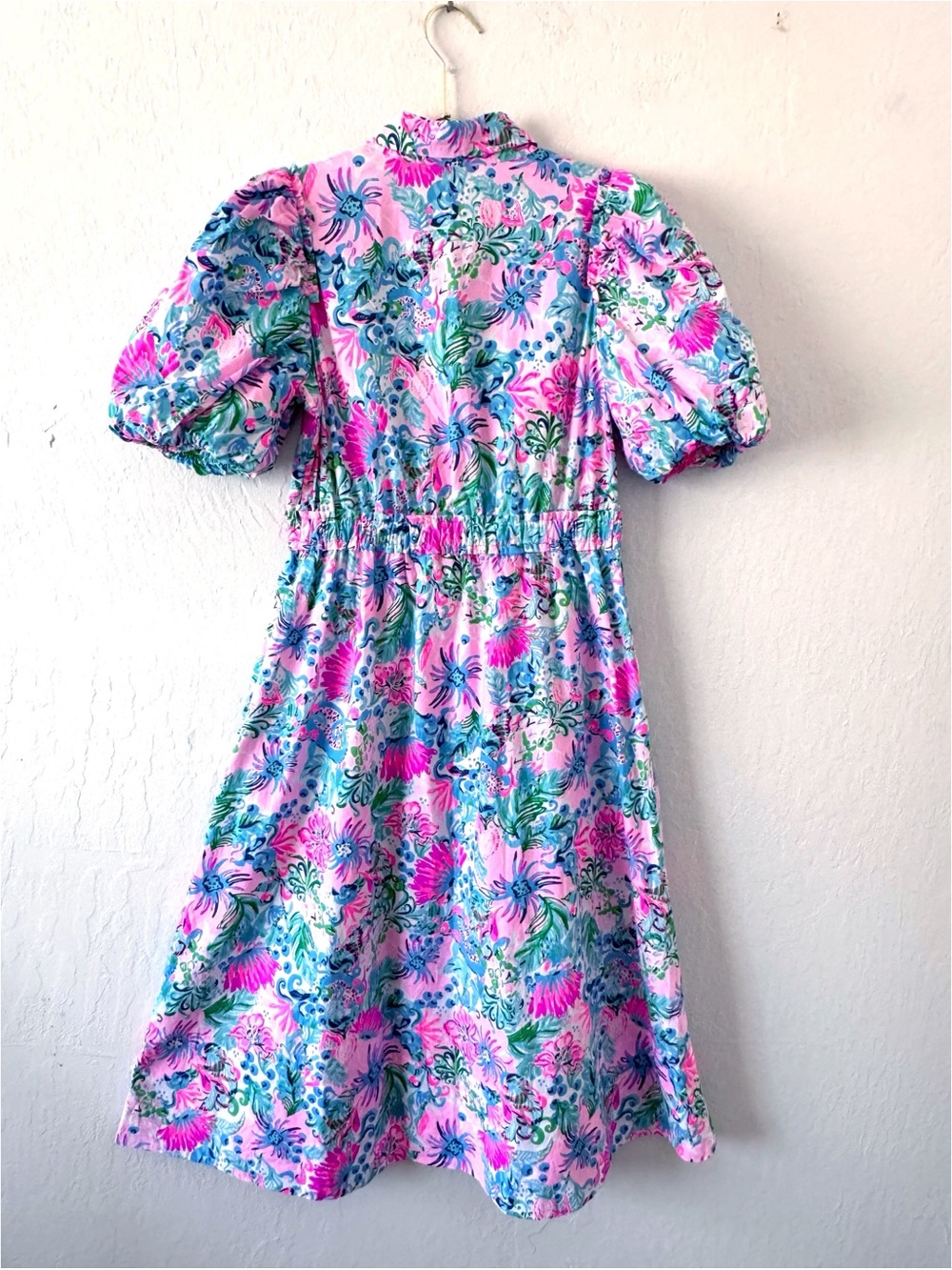 Lilly Pulitzer Tassie Midi Dress in Mandevilla Baby Paradise Petals 6 - Picture 6 of 11